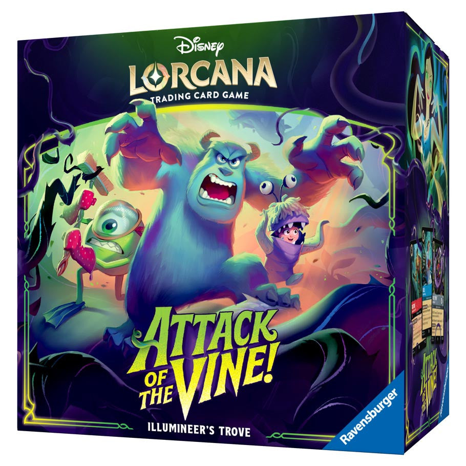 Disney Lorcana: Attack of the Vine Illumineer's Trove Trading Card Games Ravensburger AotV Illumineer's Trove