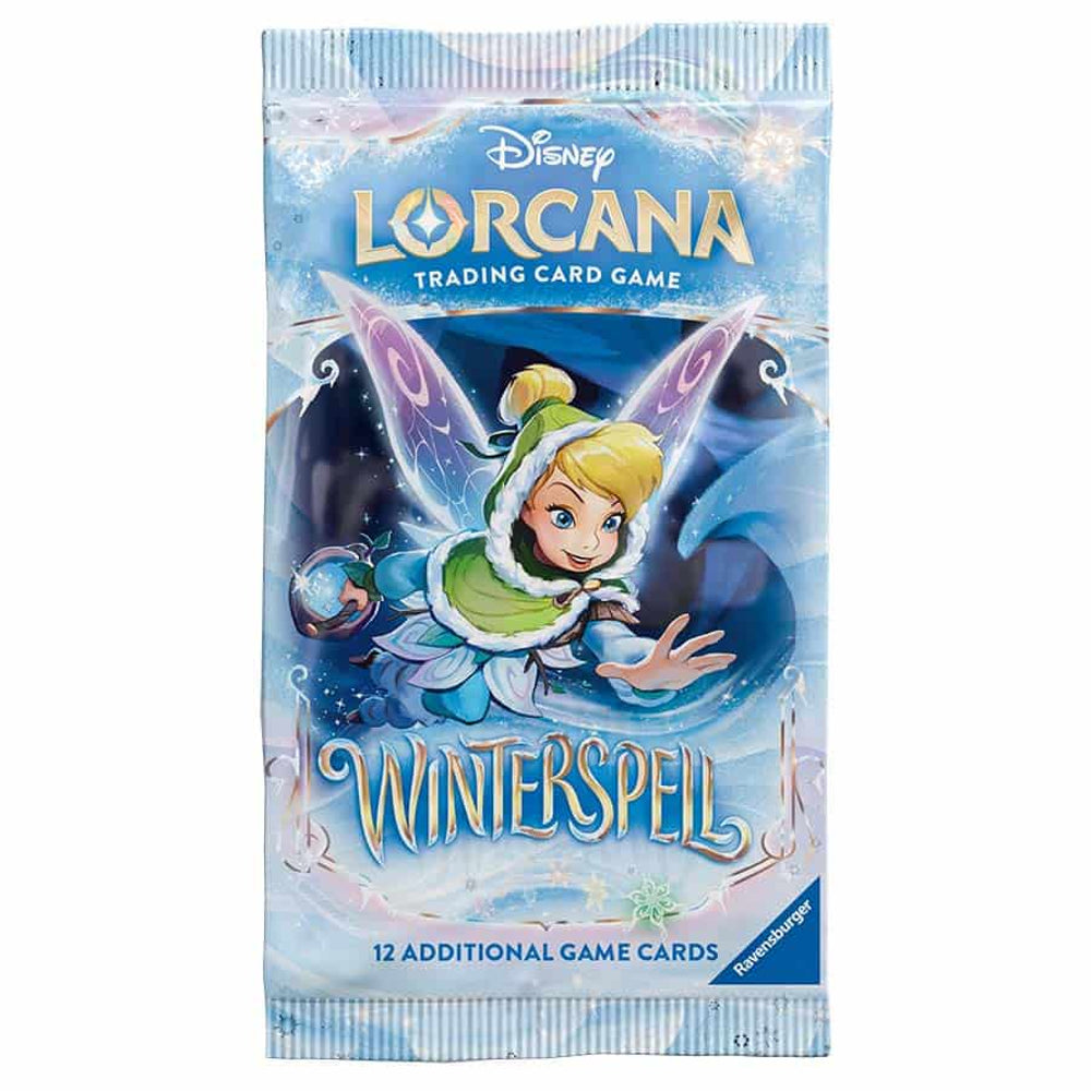 Disney Lorcana TCG: Winterspell (2 Options) Trading Card Games Ravensburger WS Booster Pack