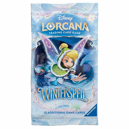 Disney Lorcana TCG: Winterspell (2 Options) Trading Card Games Ravensburger WS Booster Pack