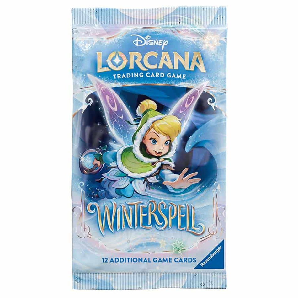 Disney Lorcana TCG: Winterspell (2 Options) Trading Card Games Ravensburger WS Booster Pack