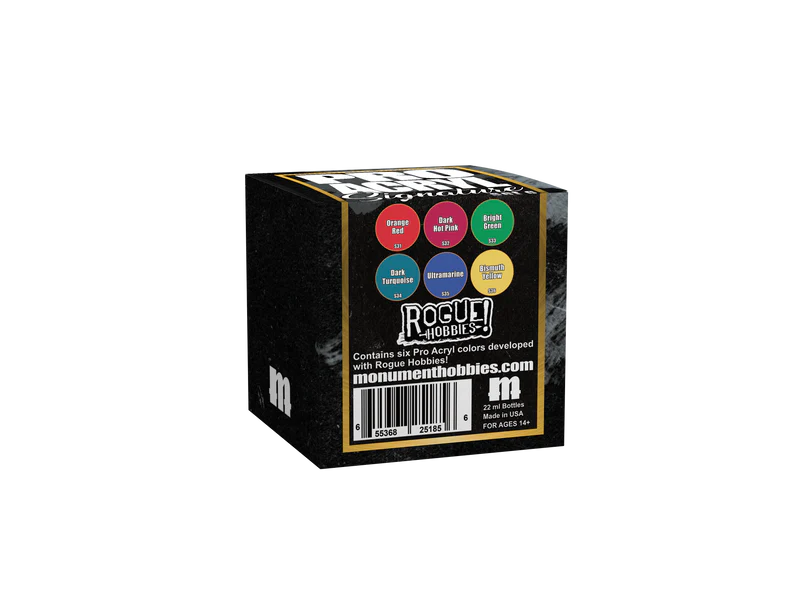 Pro Acryl Signature Set 6 Rogue Hobbies Paints Monument Hobbies Sig Set 6 Rogue Hobbies  