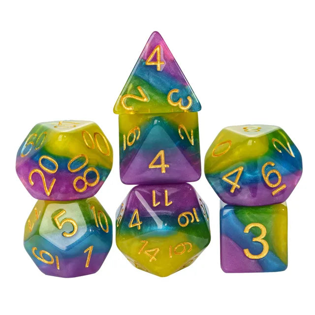 Rock Candy RPG Dice Set Dice Foam Brain Games