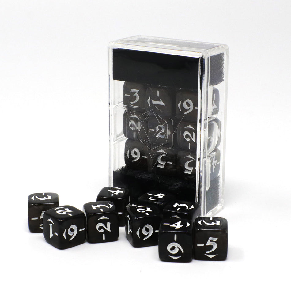 Die Hard Dice MtG Spindown Counters - Negative Power Pack Dice Die Hard Dice DHD Negative Power Pack