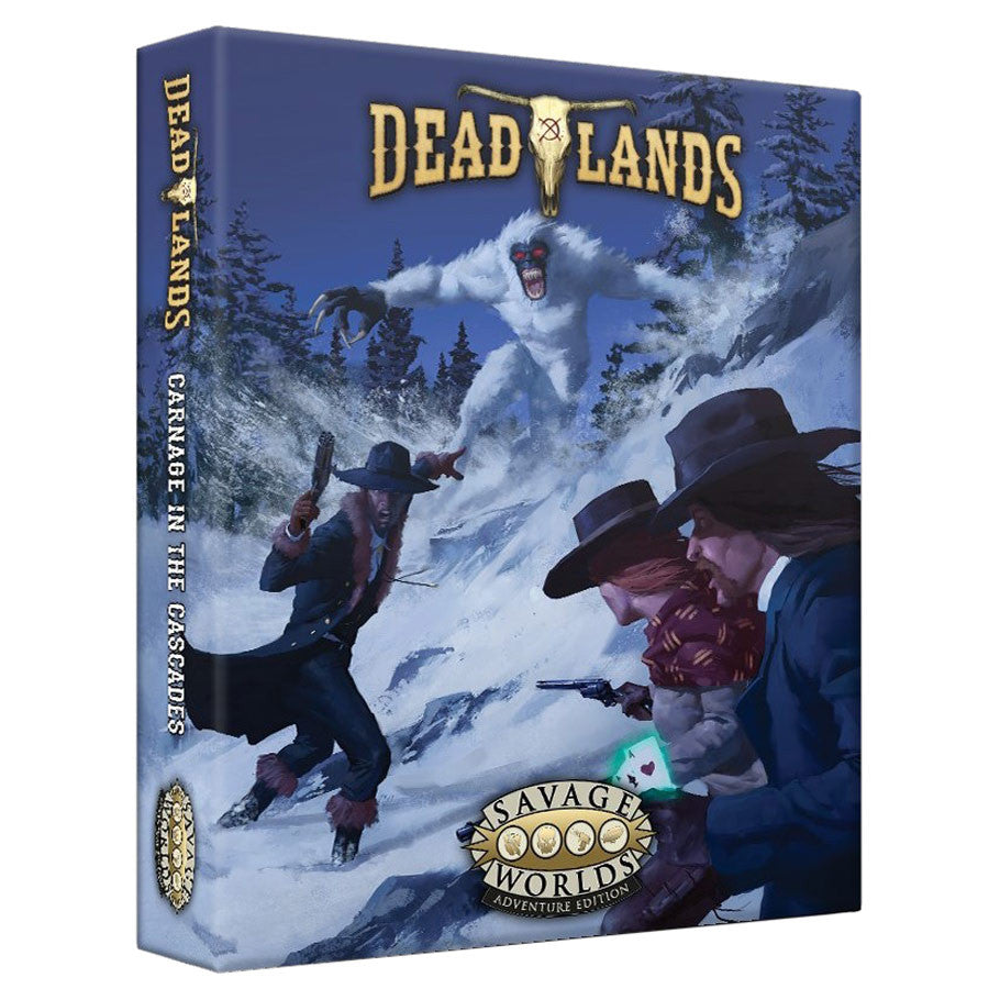 Deadlands: The Weird West: Carnage in the Cascades Boxed Set Role Playing Games Common Ground Games SW Deadlands The Weird West: CitC