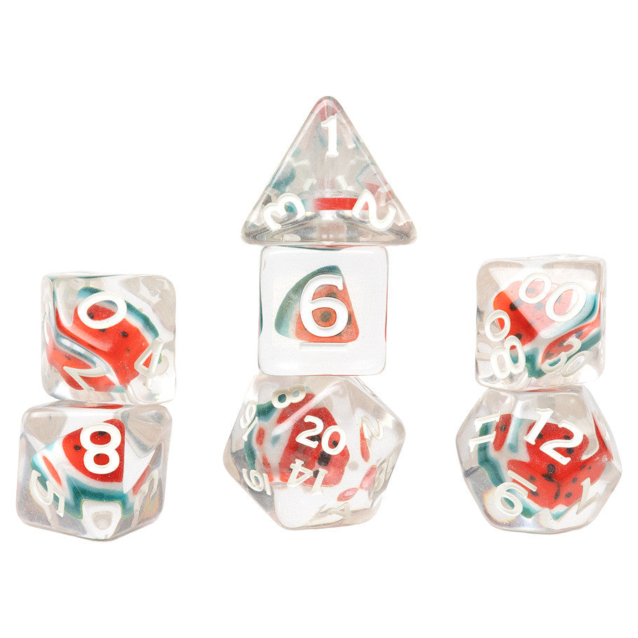 7-Set Fruit Slice Dice: Watermelon Supplies Sirius Dice 7-set Watermelon