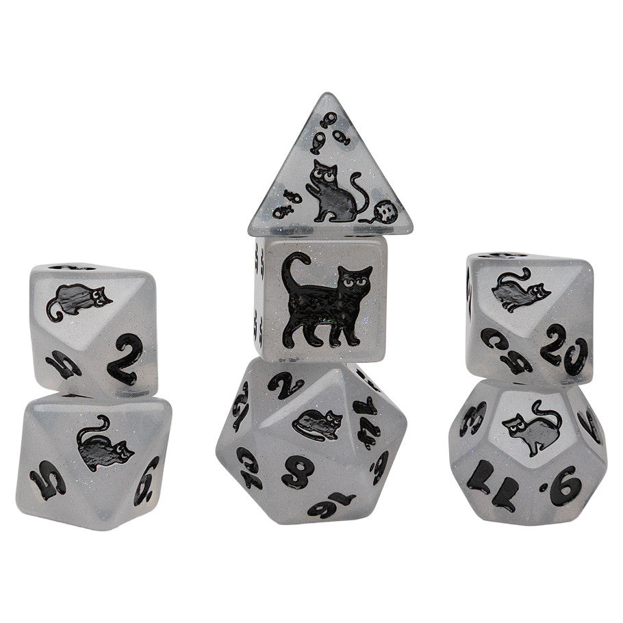 7-Set Animal Dice: Shimmerpaw Supplies Sirius Dice 7-set Shimmerpaw
