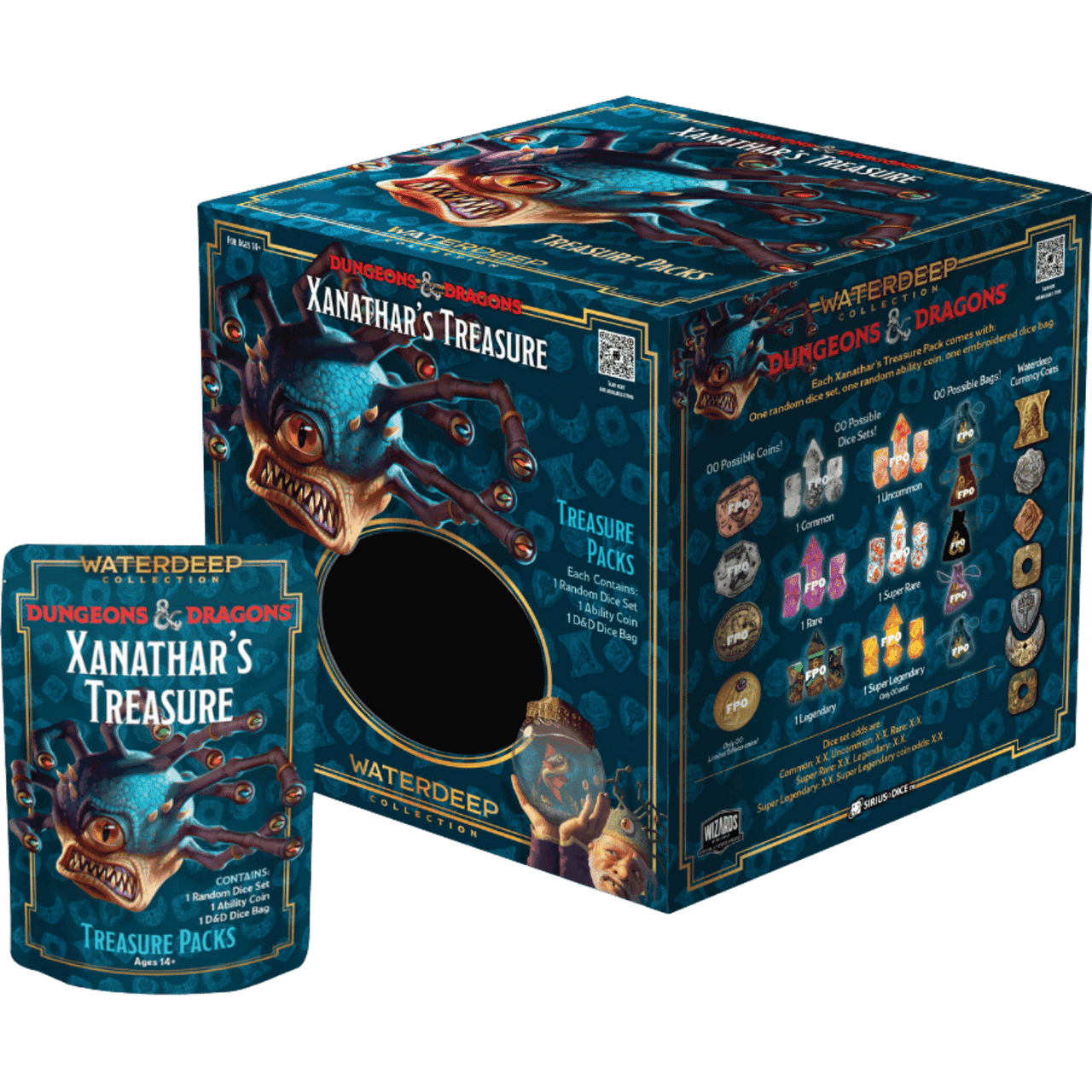 Xanathar's Treasure Blind Bag - Waterdeep Collection Dice Sirius Dice