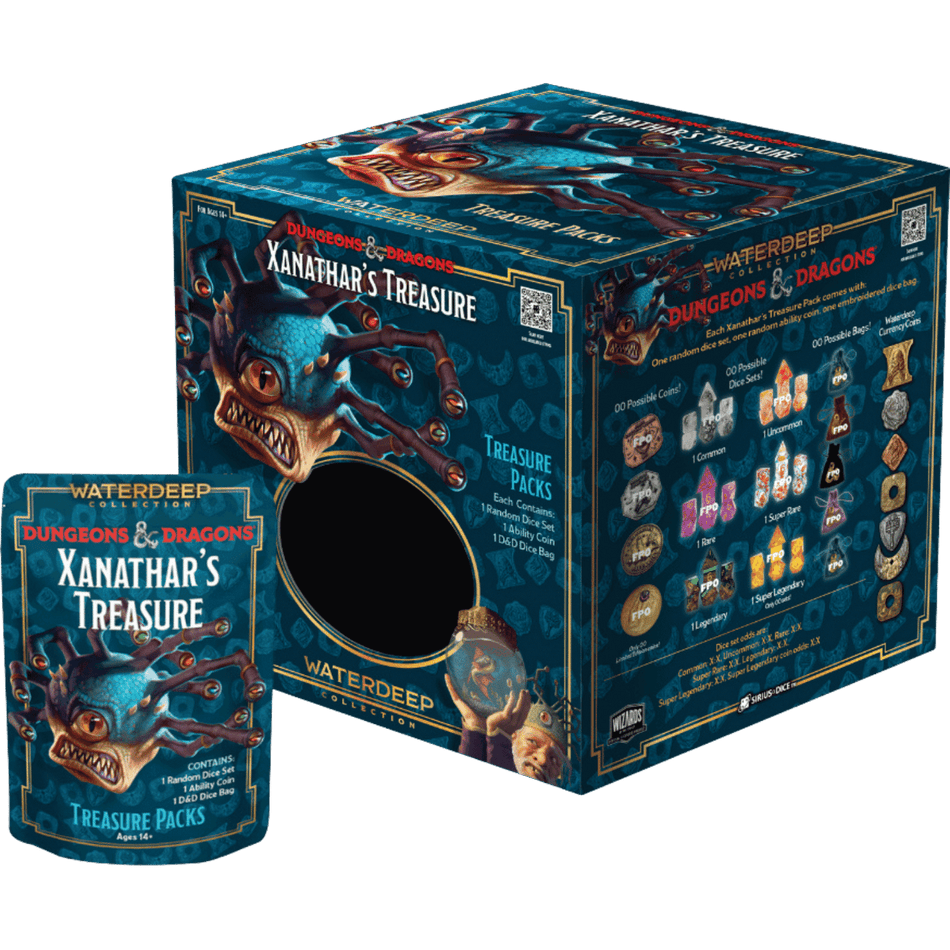 Xanathar's Treasure Blind Bag - Waterdeep Collection Dice Sirius Dice