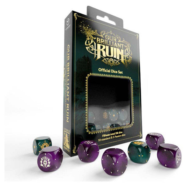 Our Brilliant Ruin: Dice Set Role Playing Games Studio Hermitage Our Brilliant Ruin Dice