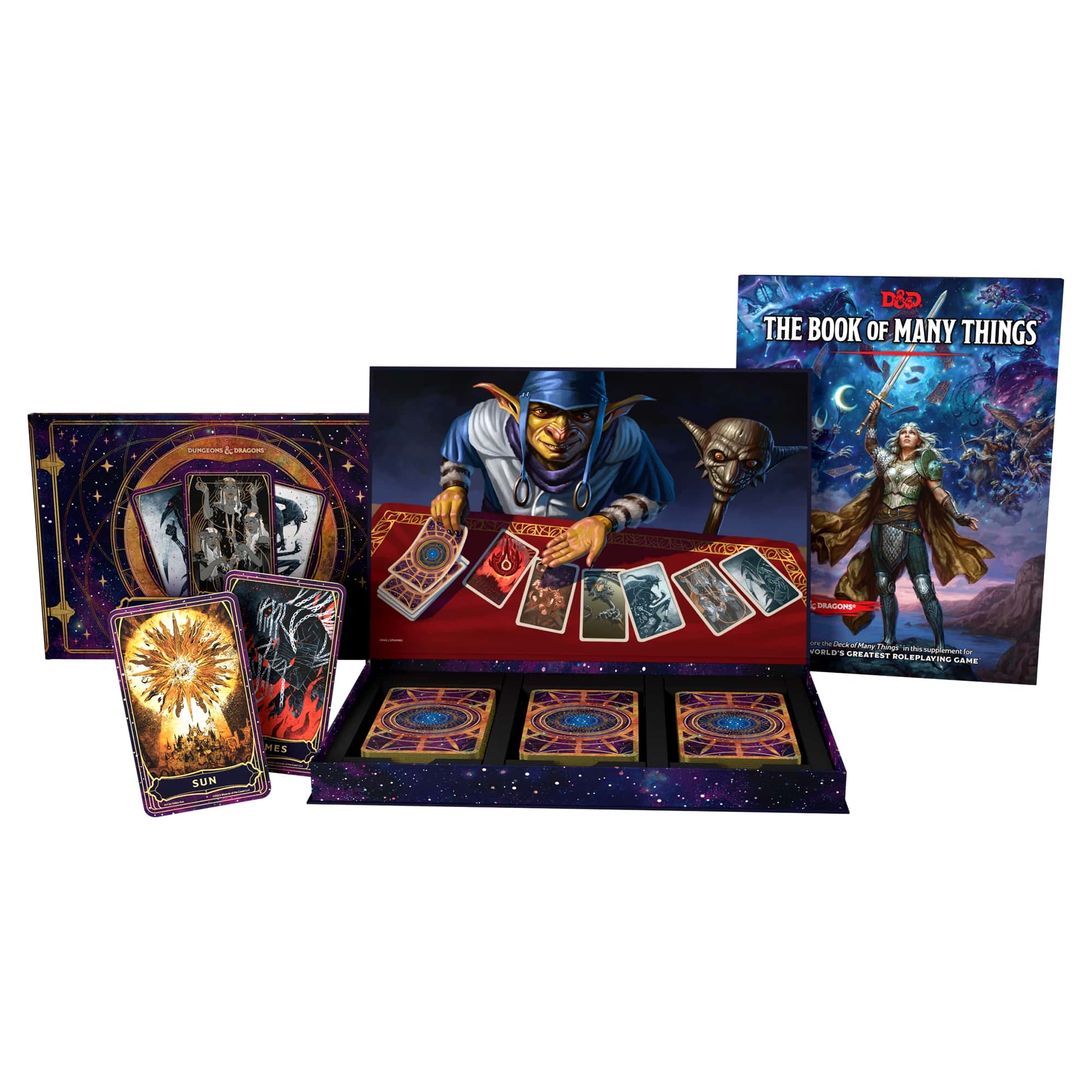 D&D 5e The Deck of Many Things Standard Cover Edition Role Playing Games Wizards of the Coast