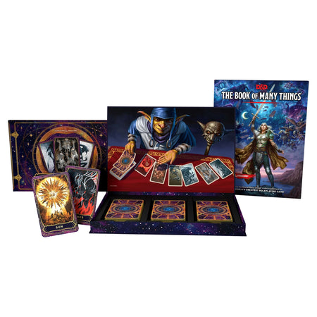 D&D 5e The Deck of Many Things Standard Cover Edition Role Playing Games Wizards of the Coast