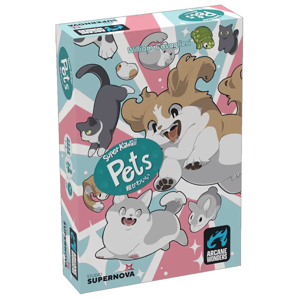 Super Kawaii Pets Board Games Arcane Wonders   