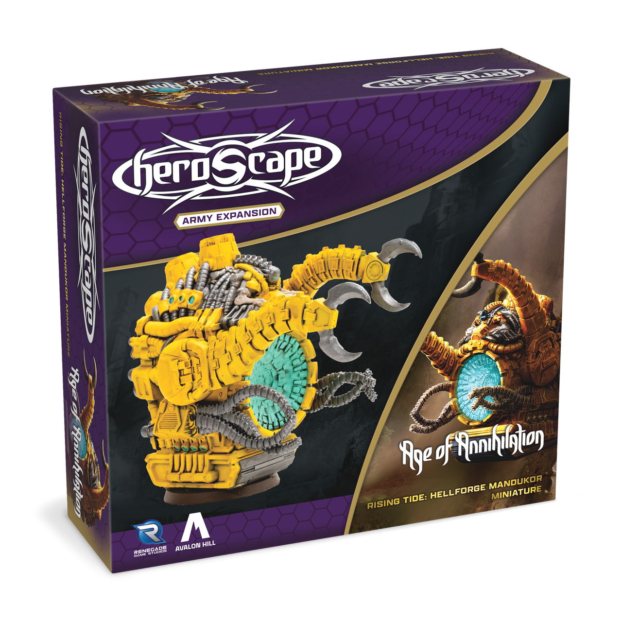 Heroscape Rising Tide: Hellforge Mandukor Army Expansion (2 options) Miniatures Renegade Game Studios