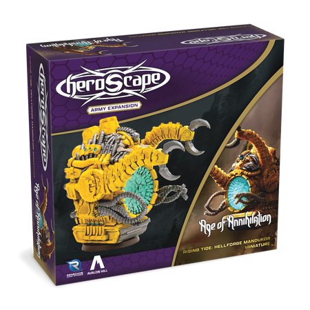 Heroscape Rising Tide: Hellforge Mandukor Army Expansion (2 options) Miniatures Renegade Game Studios