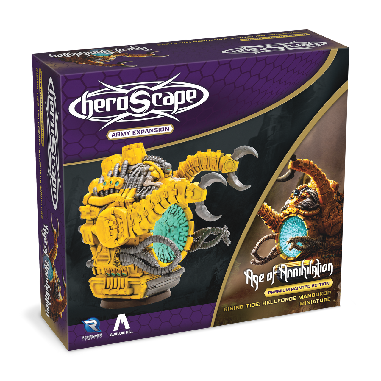 Heroscape Rising Tide: Hellforge Mandukor Army Expansion (2 options) Miniatures Renegade Game Studios