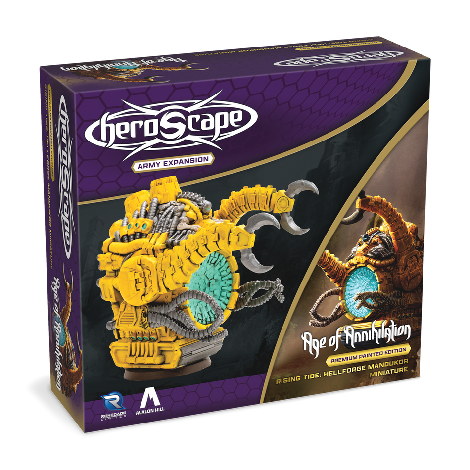 Heroscape Rising Tide: Hellforge Mandukor Army Expansion (2 options) Miniatures Renegade Game Studios