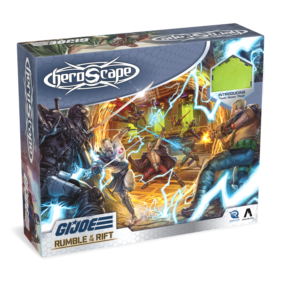 G.I. JOE Heroscape: Rumble at the Rift Battle Box (Unpainted) Miniatures Renegade Game Studios