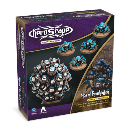 Heroscape Rising Tide: Oathbound Phalanx & Oathbound Legionnaires Army Expansion (2 options) Miniatures Renegade Game Studios HS Oathbound Phalanx Painted