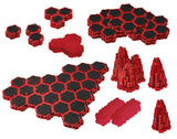 Heroscape: The Lava Fields of Valhalla Terrain Expansion Miniatures Renegade Game Studios
