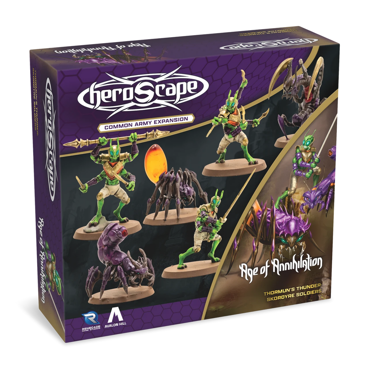 Heroscape: Skordyre Soldiers Common Army Expansion Miniatures Renegade Game Studios HS Skordyre Soldiers Common Army