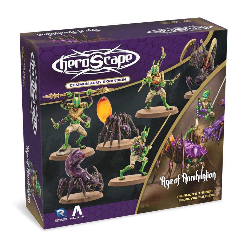Heroscape: Skordyre Soldiers Common Army Expansion Miniatures Renegade Game Studios HS Skordyre Soldiers Common Army