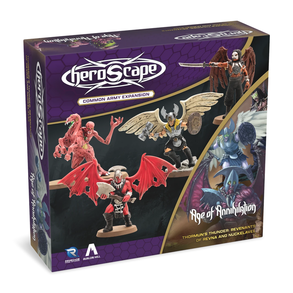 Heroscape: Revenants of Revna & Nuckelavee Common Army Expansion Miniatures Renegade Game Studios HS Revenants of Revna & Nuckelavee