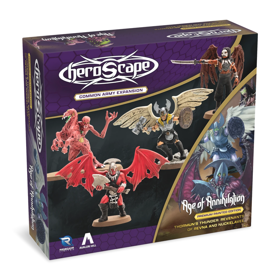 Heroscape: Revenants of Revna & Nuckelavee Common Army Expansion Painted Miniatures Renegade Game Studios HS Revenants of Revna & Nuckelavee Painted