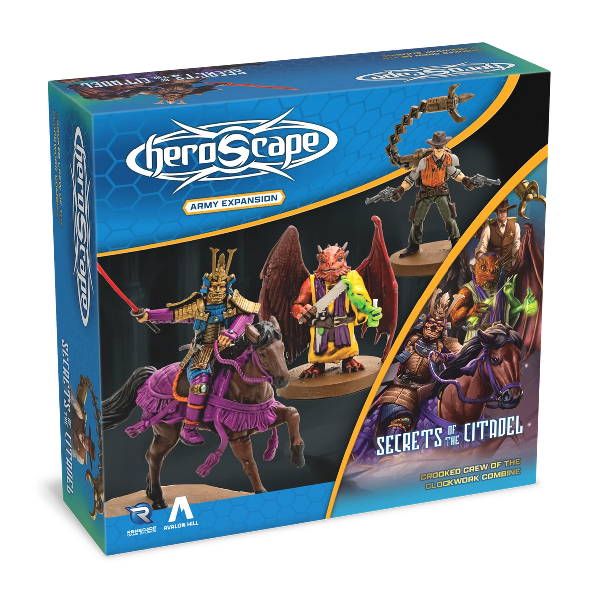 Heroscape: Crooked Crew of the Clockwork Combine Army (2 Options) Miniatures Renegade Game Studios HS CCotClockwork Combine