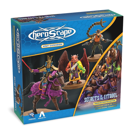Heroscape: Crooked Crew of the Clockwork Combine Army (2 Options) Miniatures Renegade Game Studios HS CCotClockwork Combine (PAINTED)