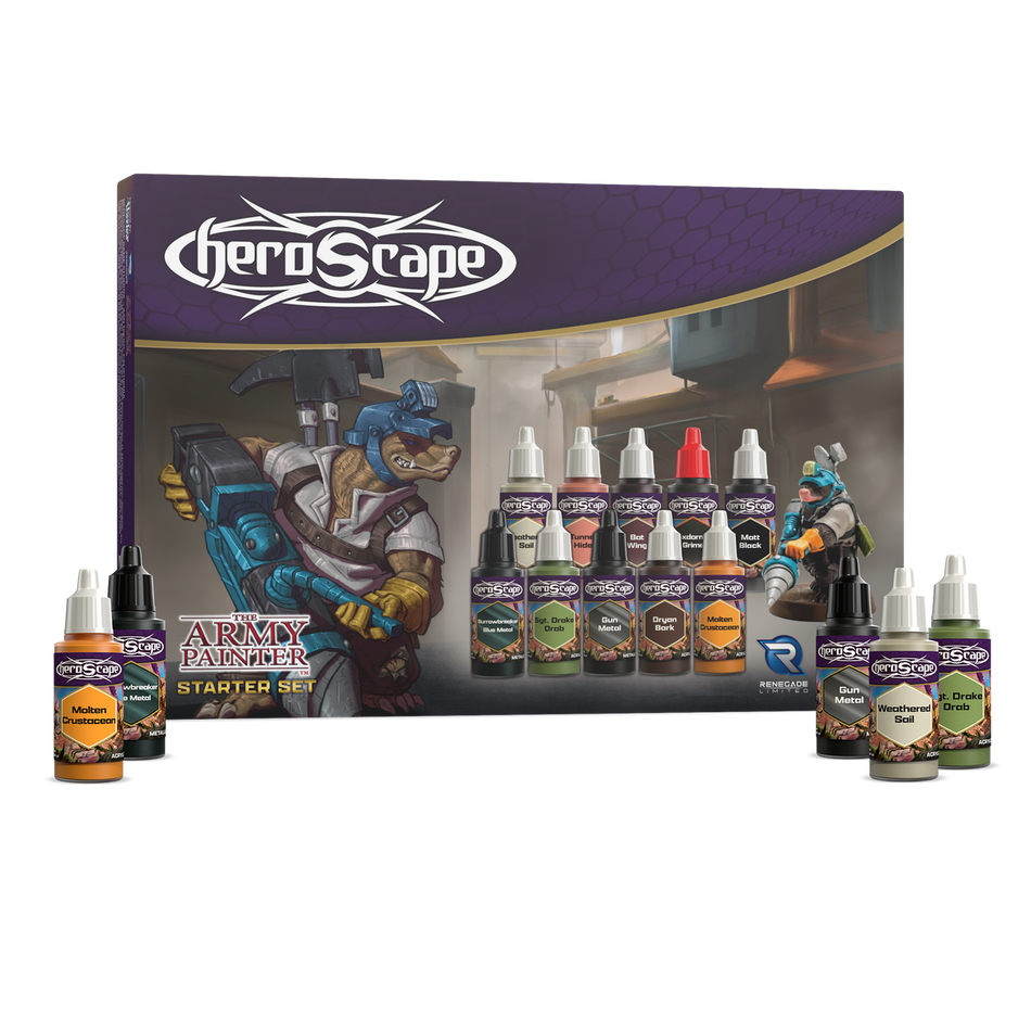 Heroscape: Army Painter Starter Set Miniatures Renegade Game Studios HS Army Painter Starter Set