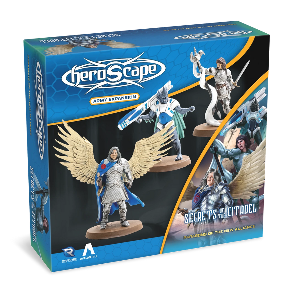 Heroscape: Paragons of the New Alliance Army (2 Options) Miniatures Renegade Game Studios HS Paragons of the New Alliance