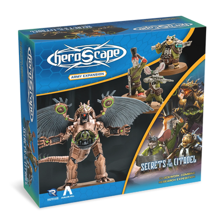 Heroscape: Clockwork Combine Research Expedition Army (2 Options) Miniatures Renegade Game Studios HS Clockwork Combine Research Expedition
