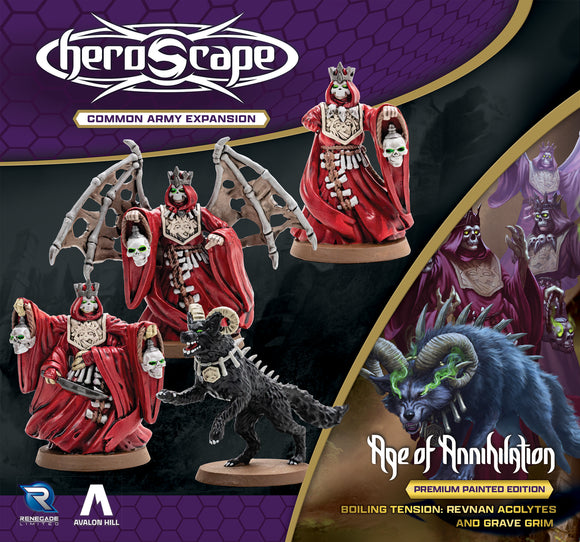 Heroscape: Revnan Acolytes & Grave Grim Common Army Expansion (2 options) Miniatures Renegade Game Studios