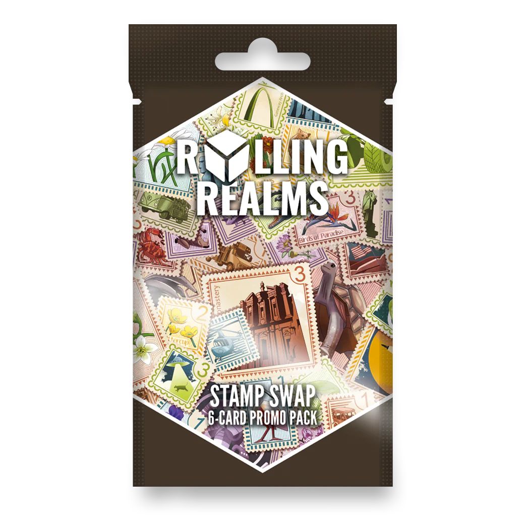 Rolling Realms Promo Realms: Stamp Swap Board Games Stonemaier Games   