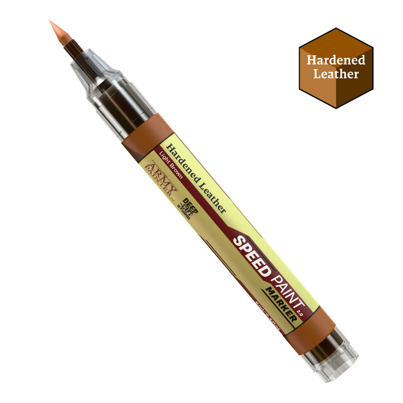Speedpaint Marker: Hardened Leather Paints Army Painter SPM Hard Leather