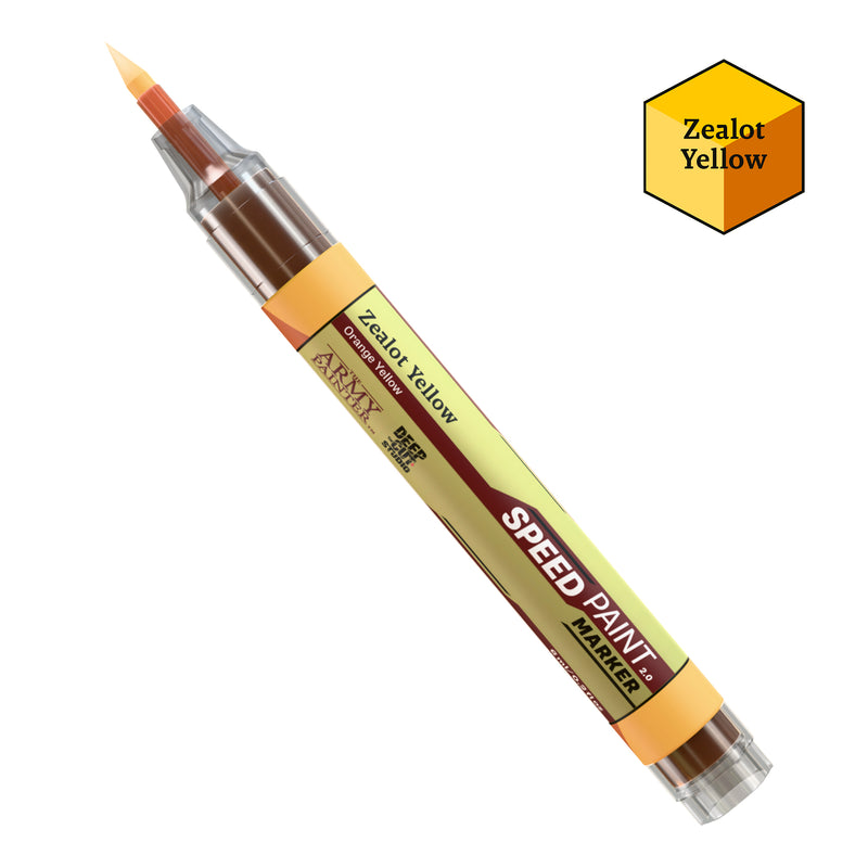 Speedpaint Marker: Zealot Yellow Paints Army Painter SPM Zea Yellow