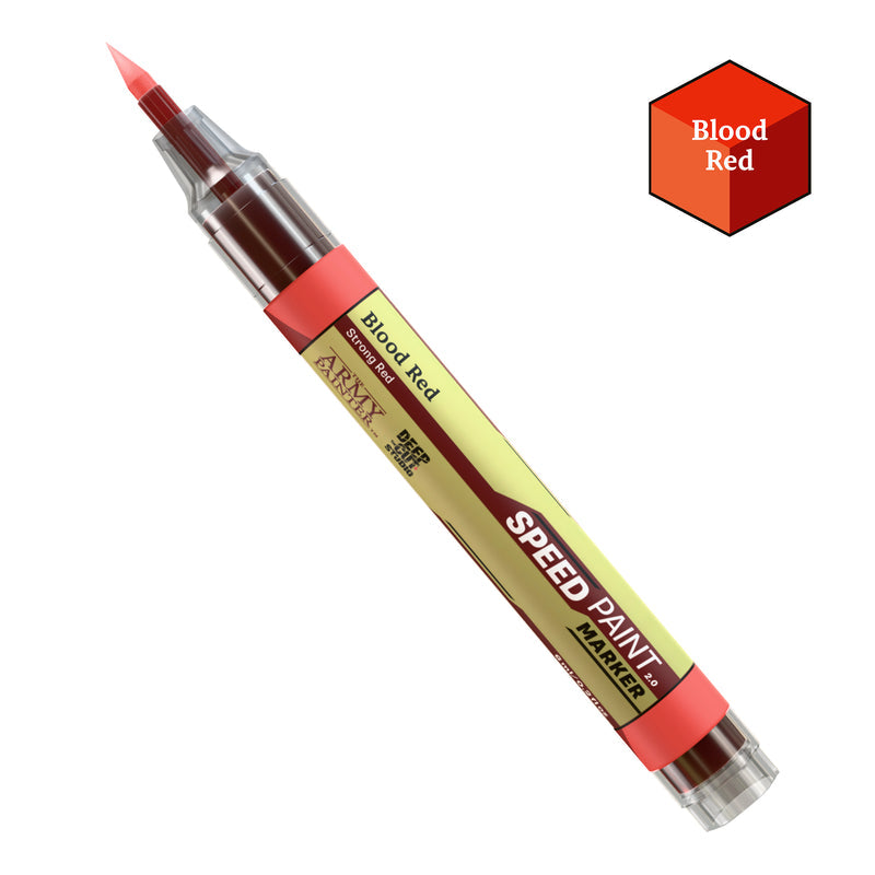 Speedpaint Marker: Blood Red Paints Army Painter SPM Blood Red
