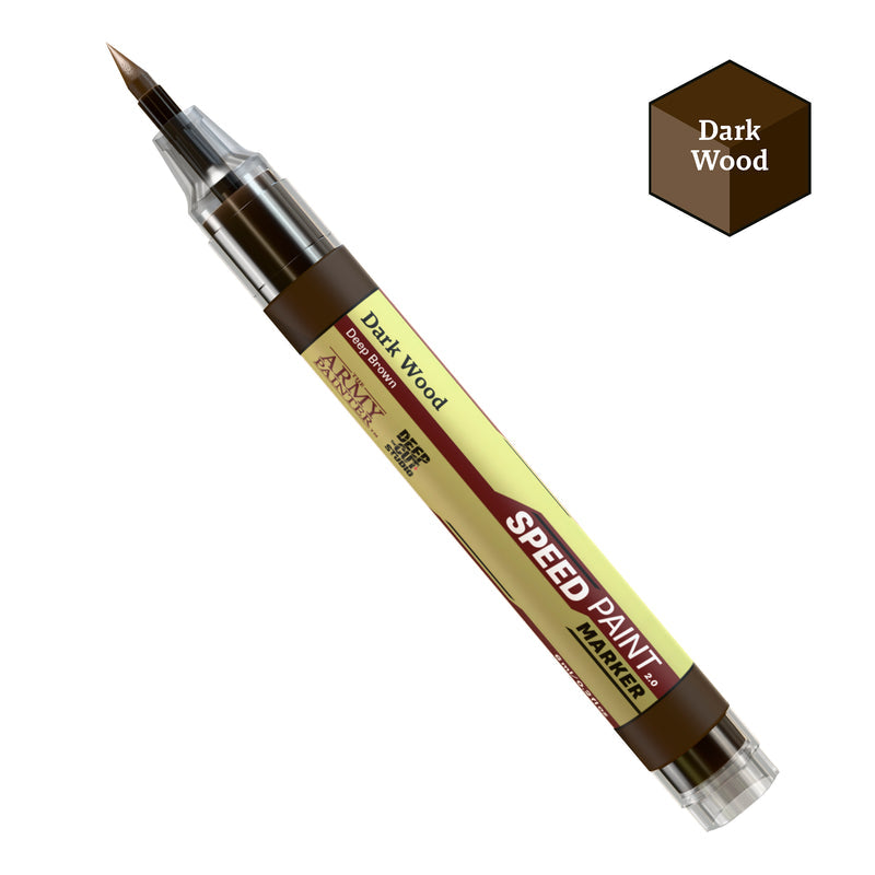 Speedpaint Marker: Dark Wood Paints Army Painter SPM Dark Wood