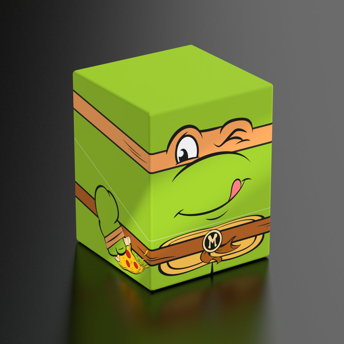 Squaroes Teenage Mutant Ninja Turtles Deck Box - Michelangelo Supplies Ultimate Guard   