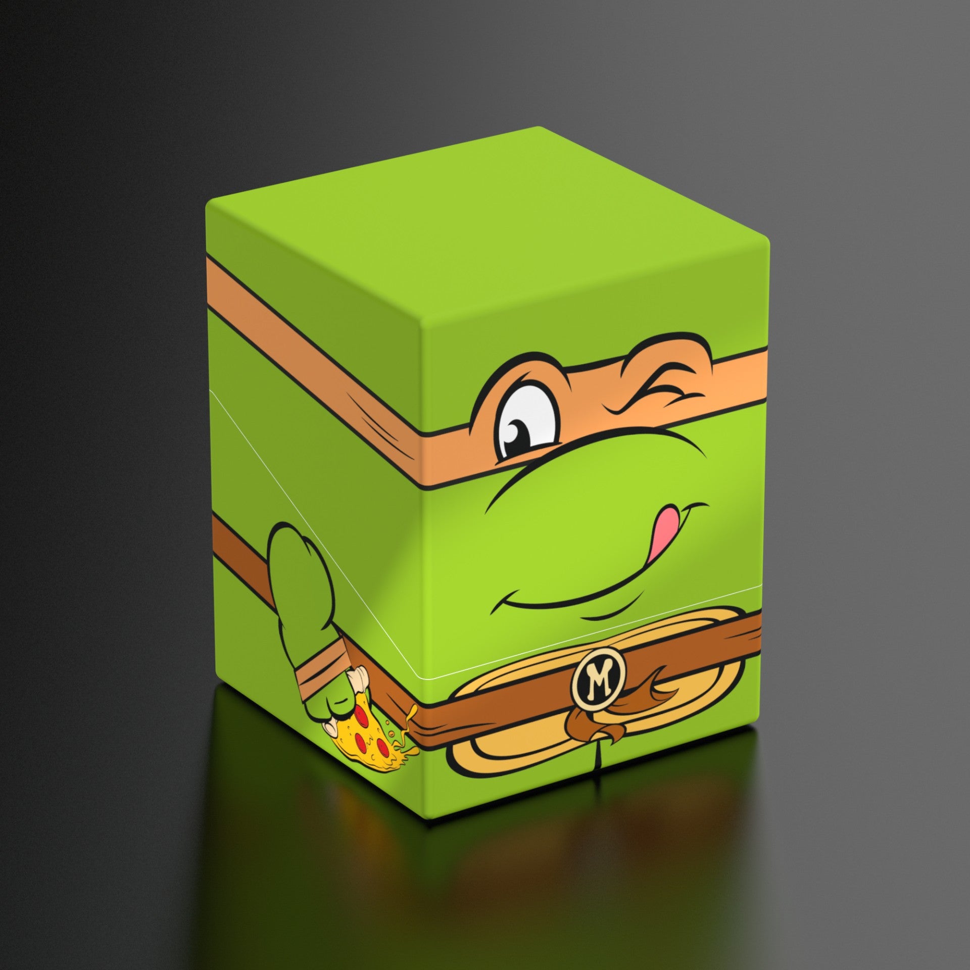 Squaroes Teenage Mutant Ninja Turtles Deck Box - Michelangelo Supplies Ultimate Guard   