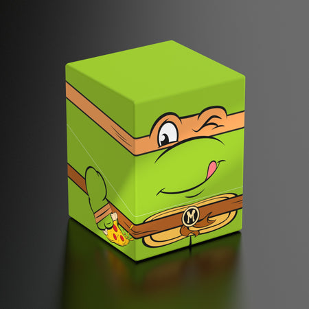 Squaroes Teenage Mutant Ninja Turtles Deck Box - Michelangelo Supplies Ultimate Guard   