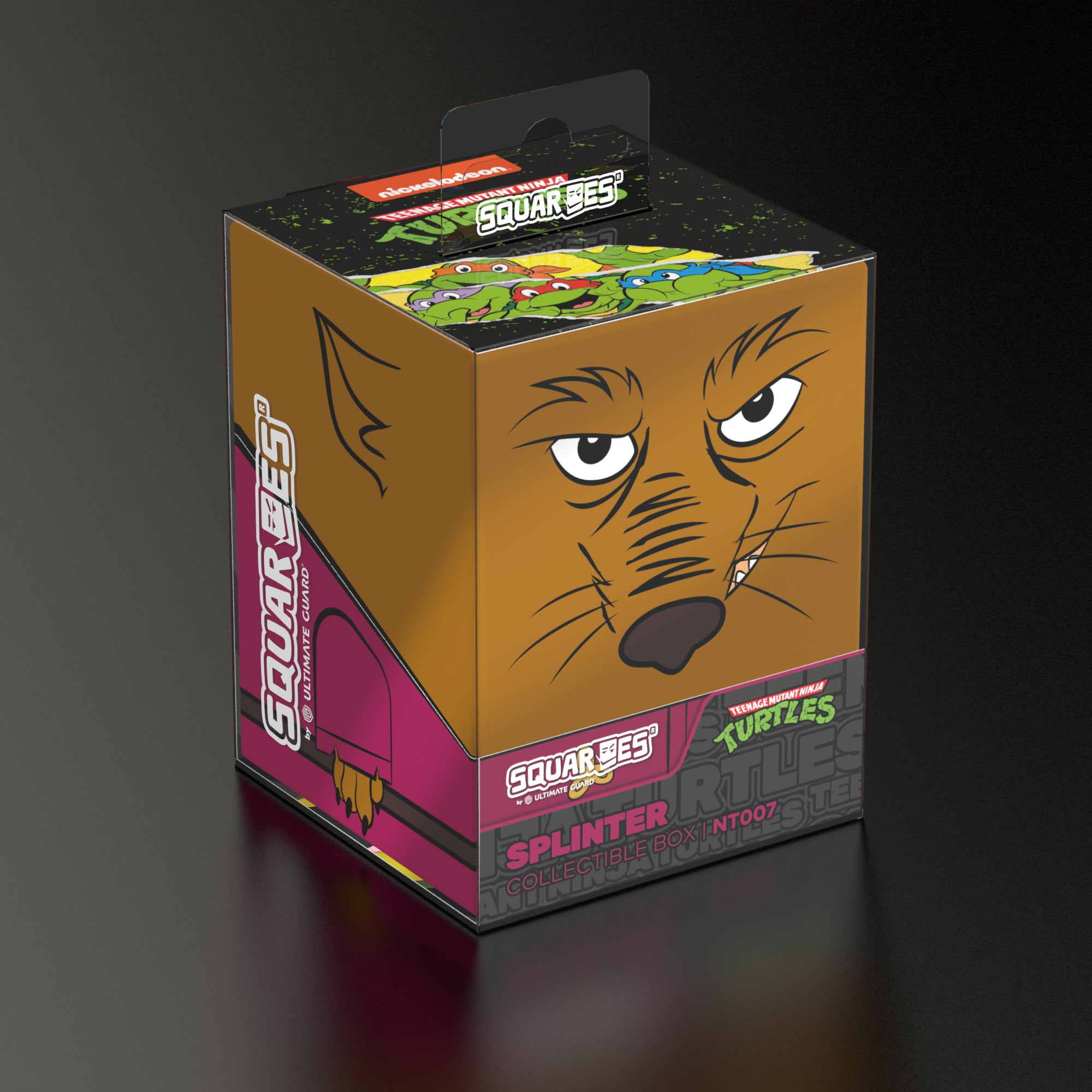 Squaroes Teenage Mutant Ninja Turtles Deck Box - Splinter Supplies Ultimate Guard
