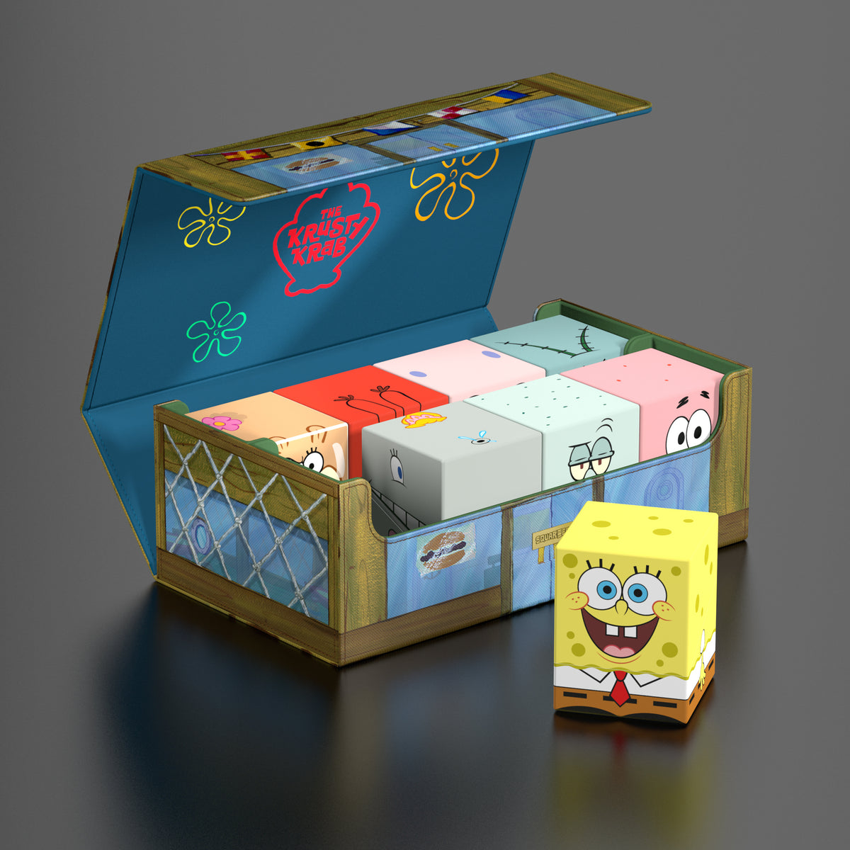 Squaroes Spongebob Squarepants Collector's Case - Krusty Krab Supplies Ultimate Guard