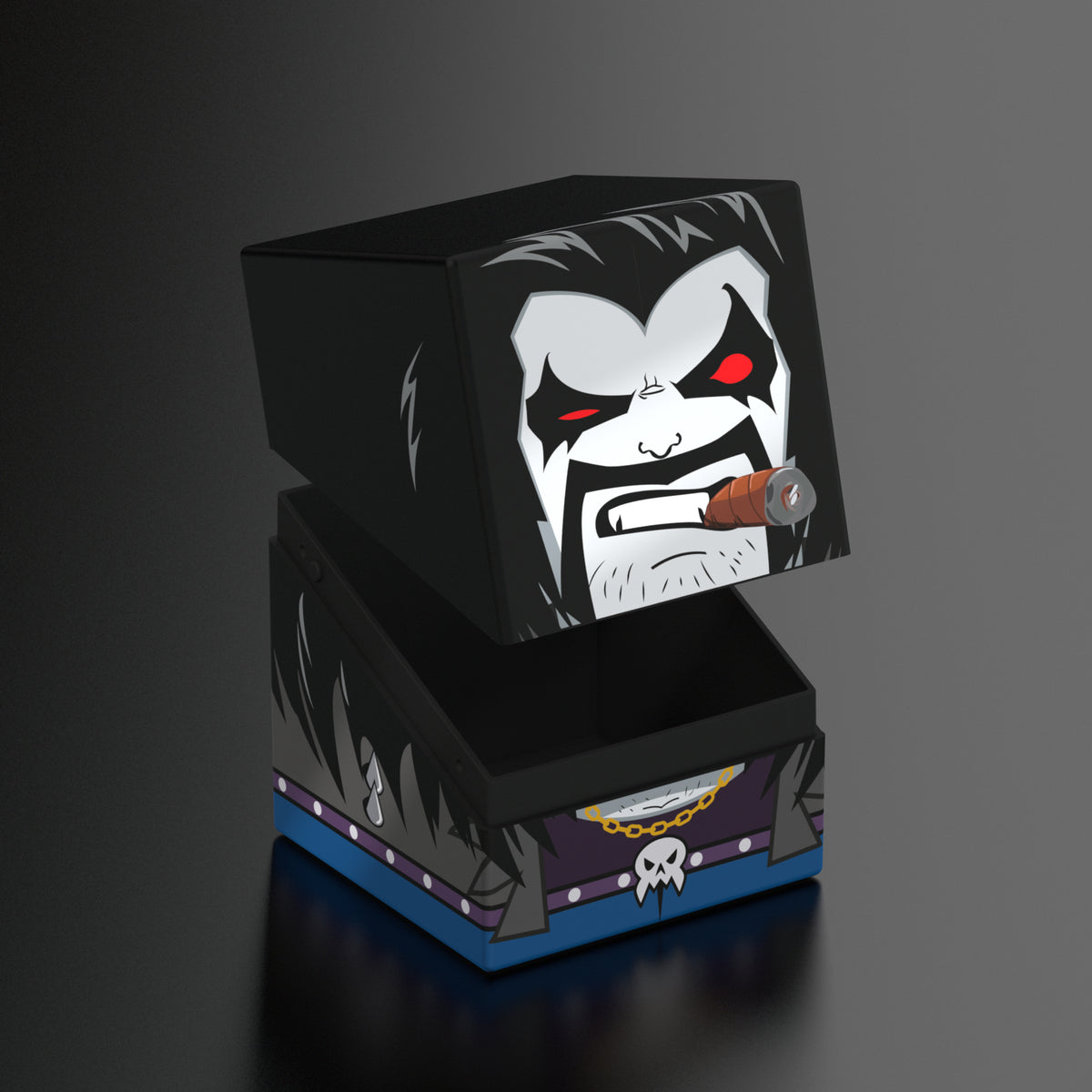 Squaroes Justice League Deck Box - Lobo Supplies Ultimate Guard