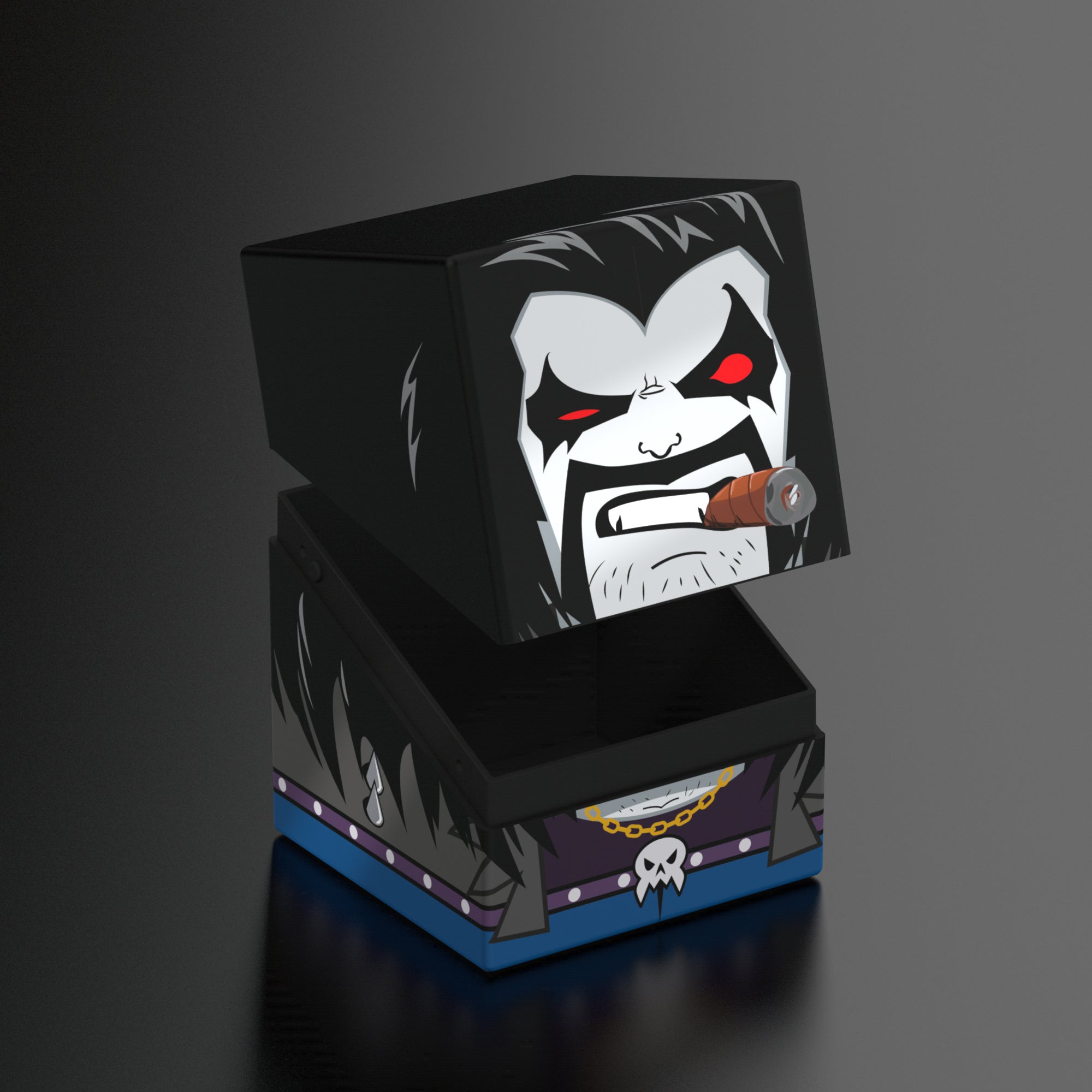 Squaroes Justice League Deck Box - Lobo Supplies Ultimate Guard