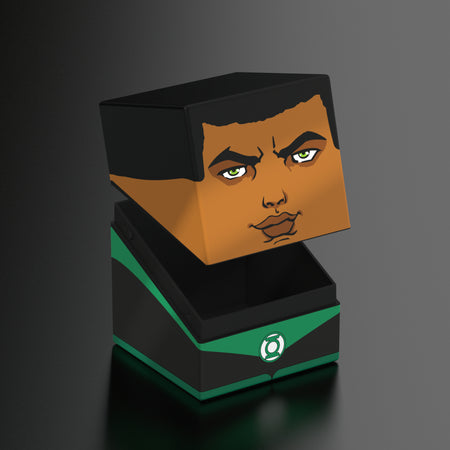 Squaroes Justice League Deck Box - John Stewart Supplies Ultimate Guard