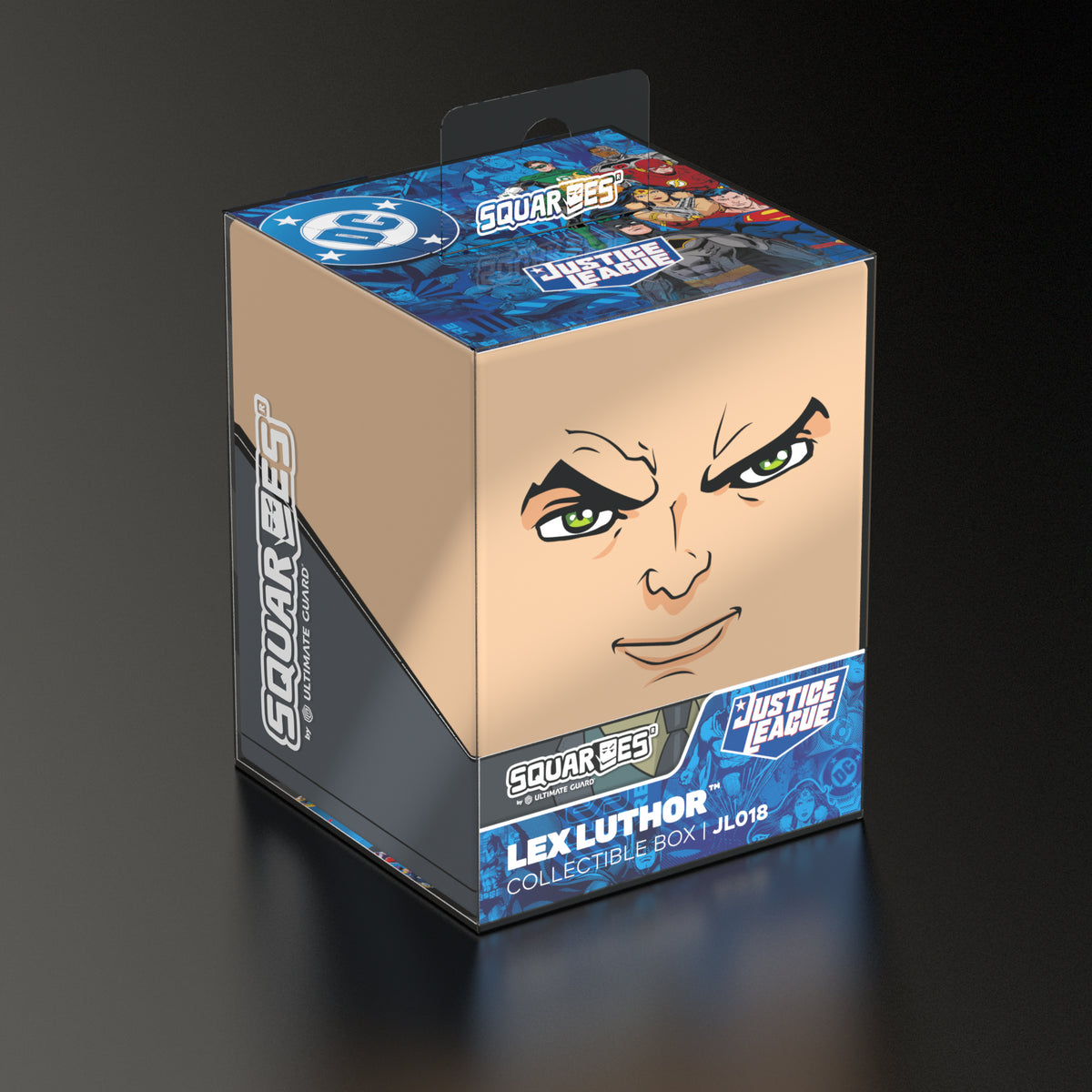 Squaroes Justice League Deck Box - Lex Luthor Supplies Ultimate Guard