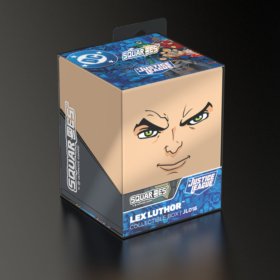 Squaroes Justice League Deck Box - Lex Luthor Supplies Ultimate Guard