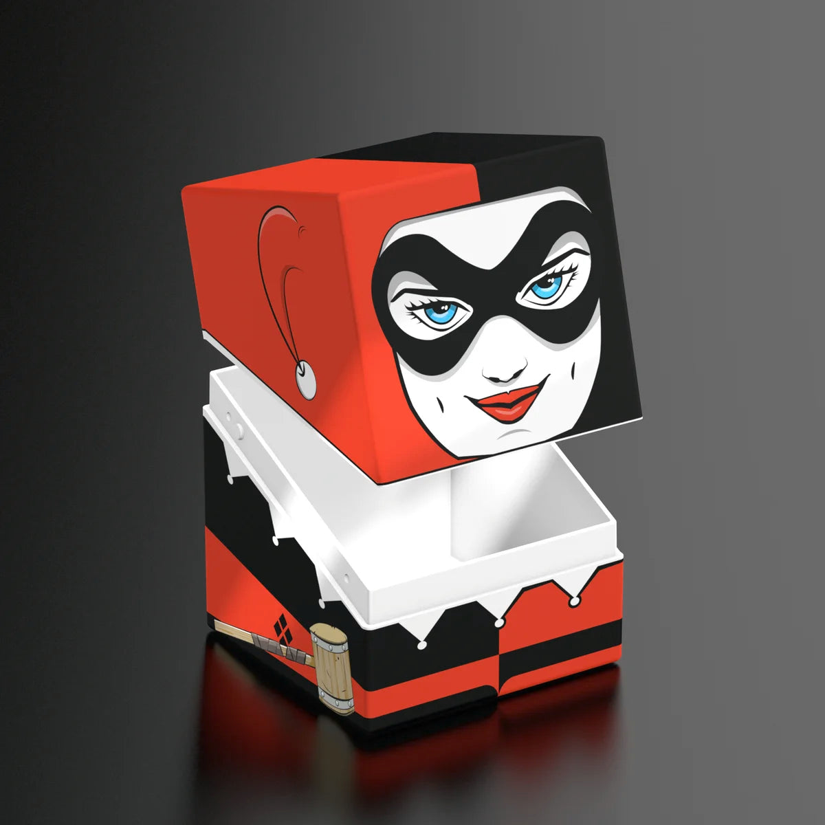 Squaroes Batman: Gotham City Deck Box - Harley Quinn Supplies Ultimate Guard