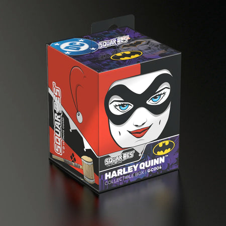 Squaroes Batman: Gotham City Deck Box - Harley Quinn Supplies Ultimate Guard